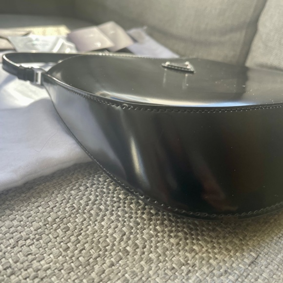 SOLD_Prada Cleo brushed leather shoulder bag - Picture 3 of 8